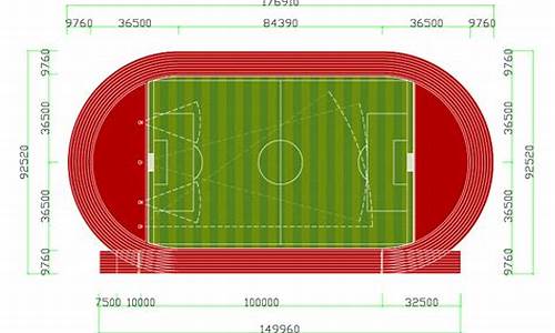 田径场的面积大约是一什么_田径场的面积