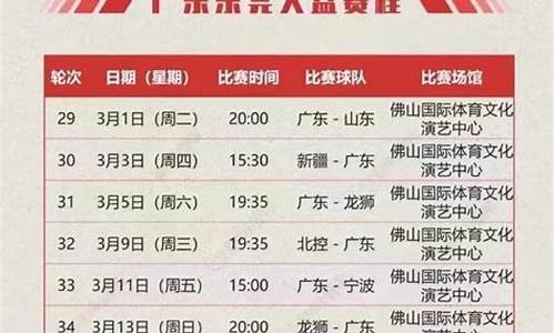 cba最新赛程时间表_2024cba第三阶段的时间表